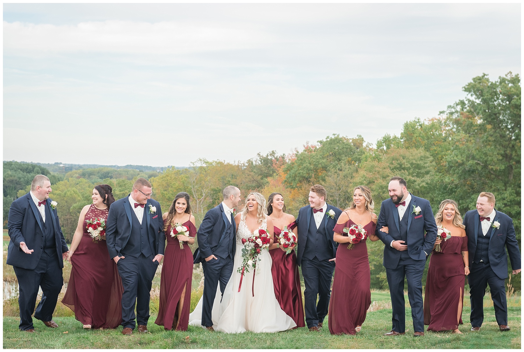 Mountain Branch Golf Club Wedding Photos