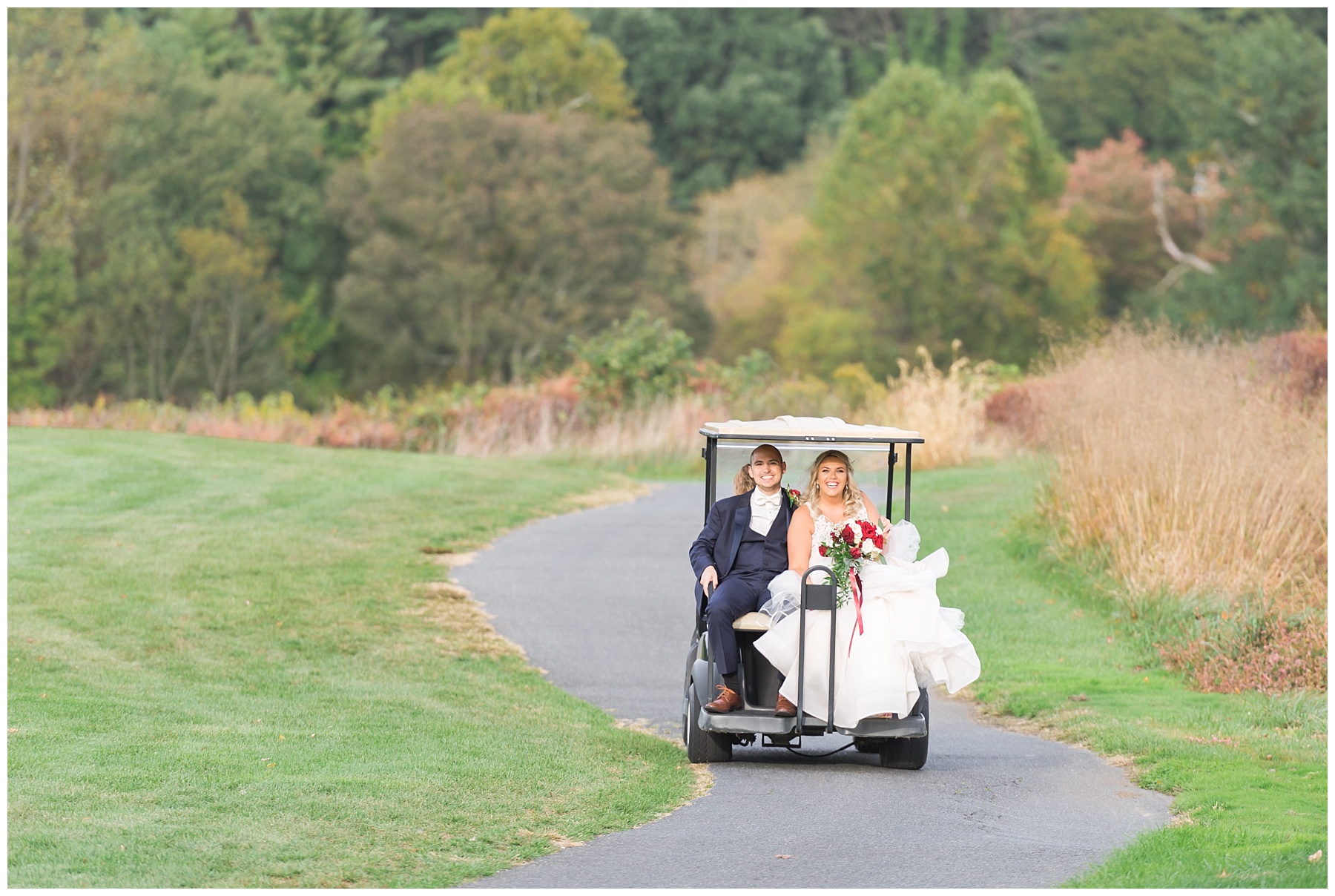 Mountain Branch Golf Club Wedding Photos