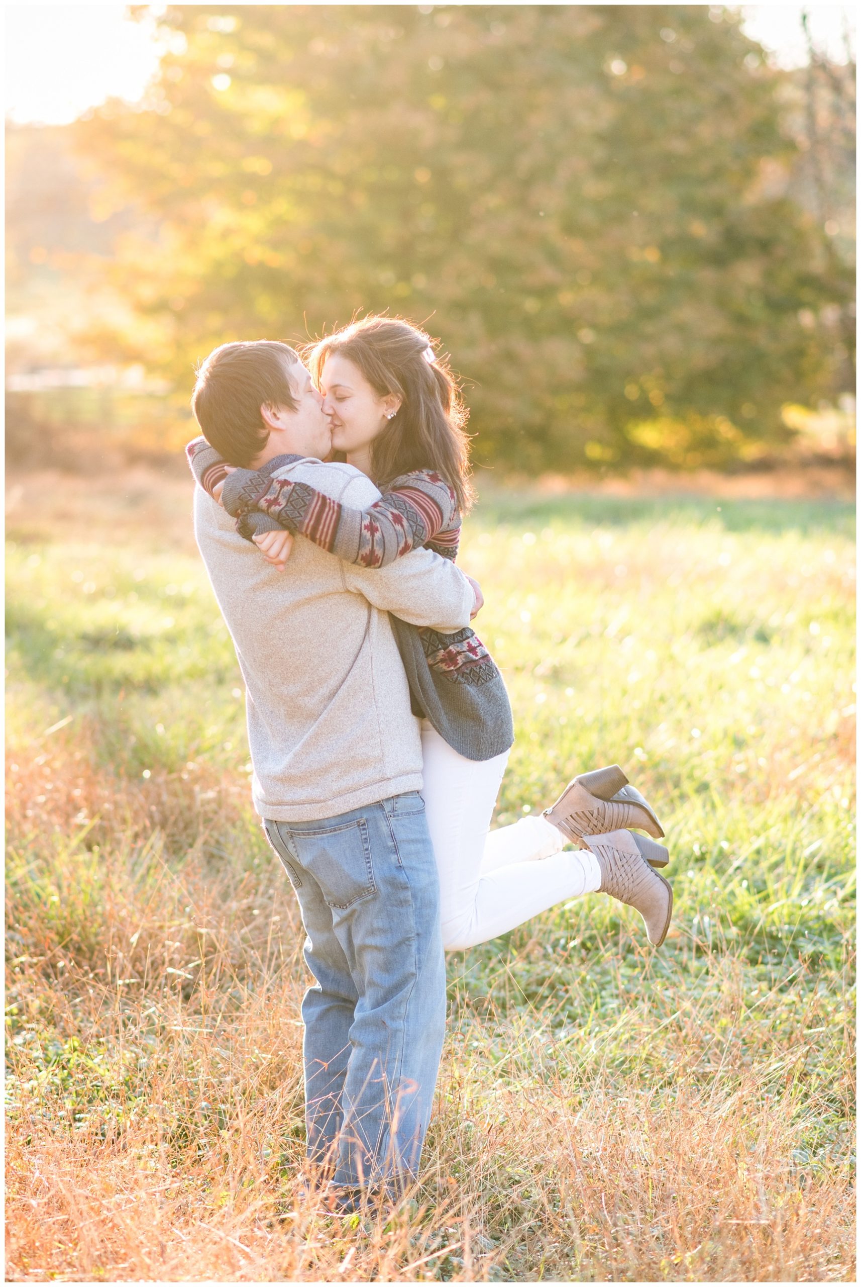 country engagement photos