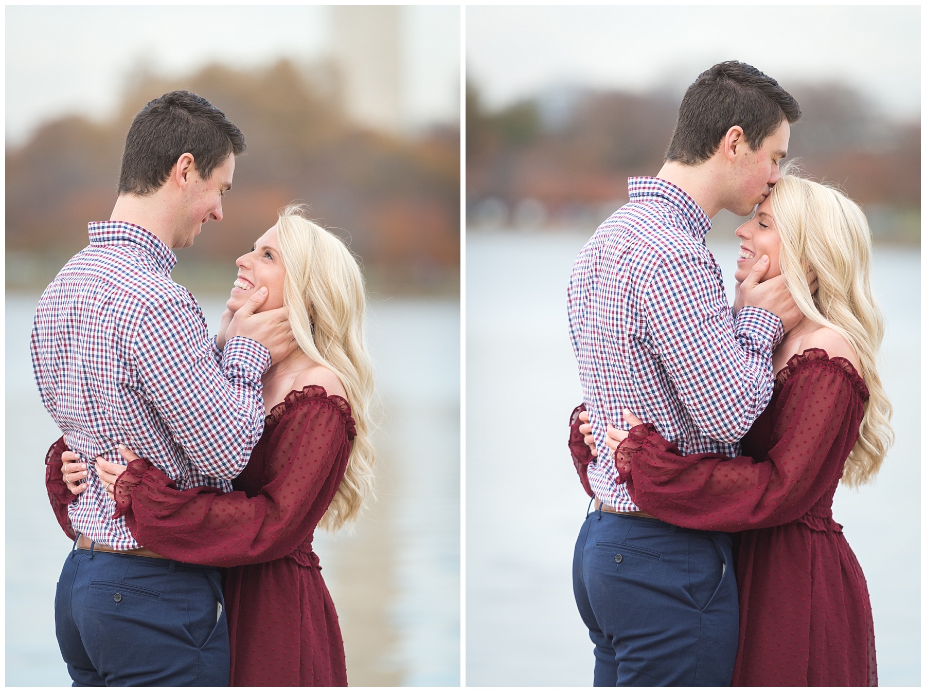 DC Engagement Photos Jefferson Memorial 