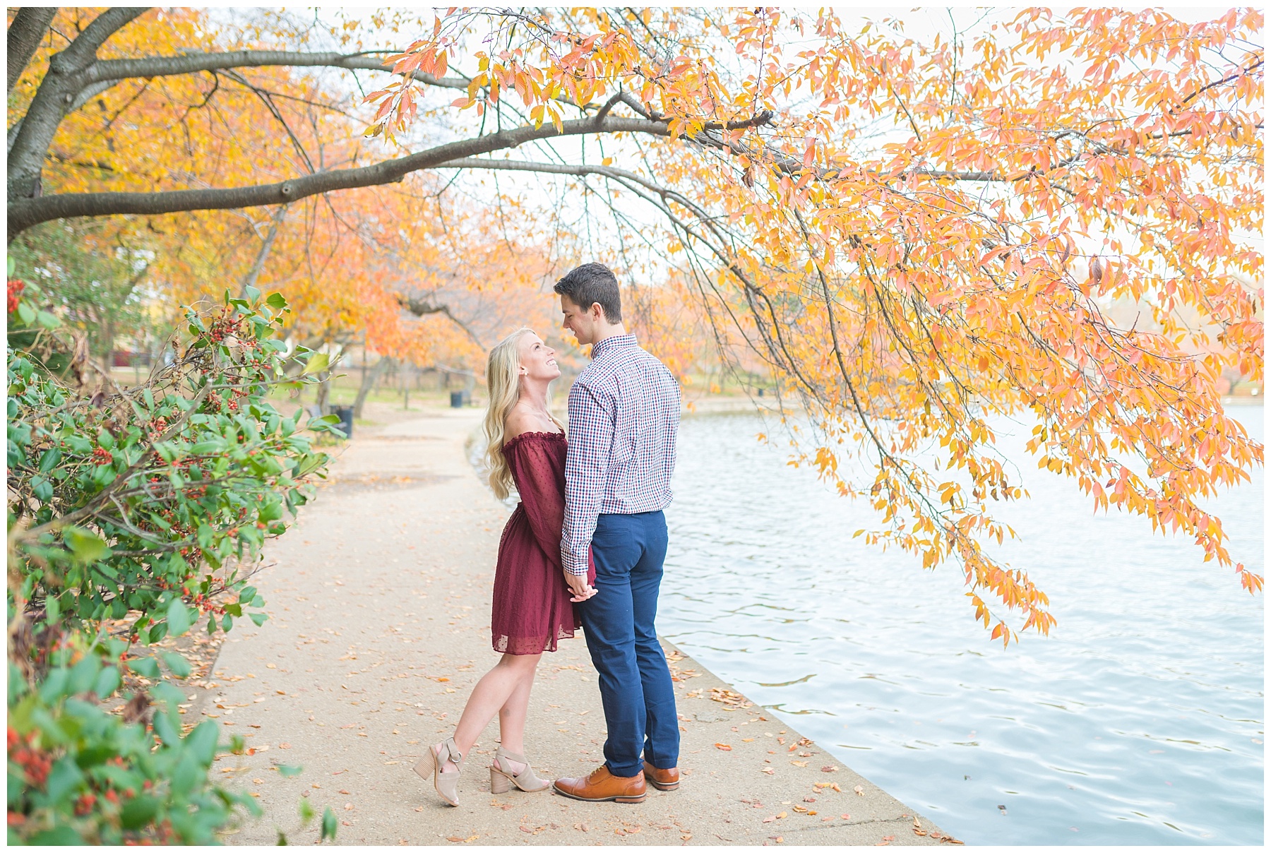 Tidal Basin DC Engagement Pictures by Mary Sarah Photography