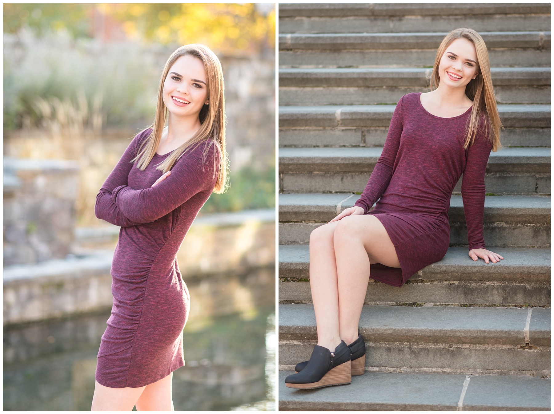 Downtown Frederick MD Senior Pictures