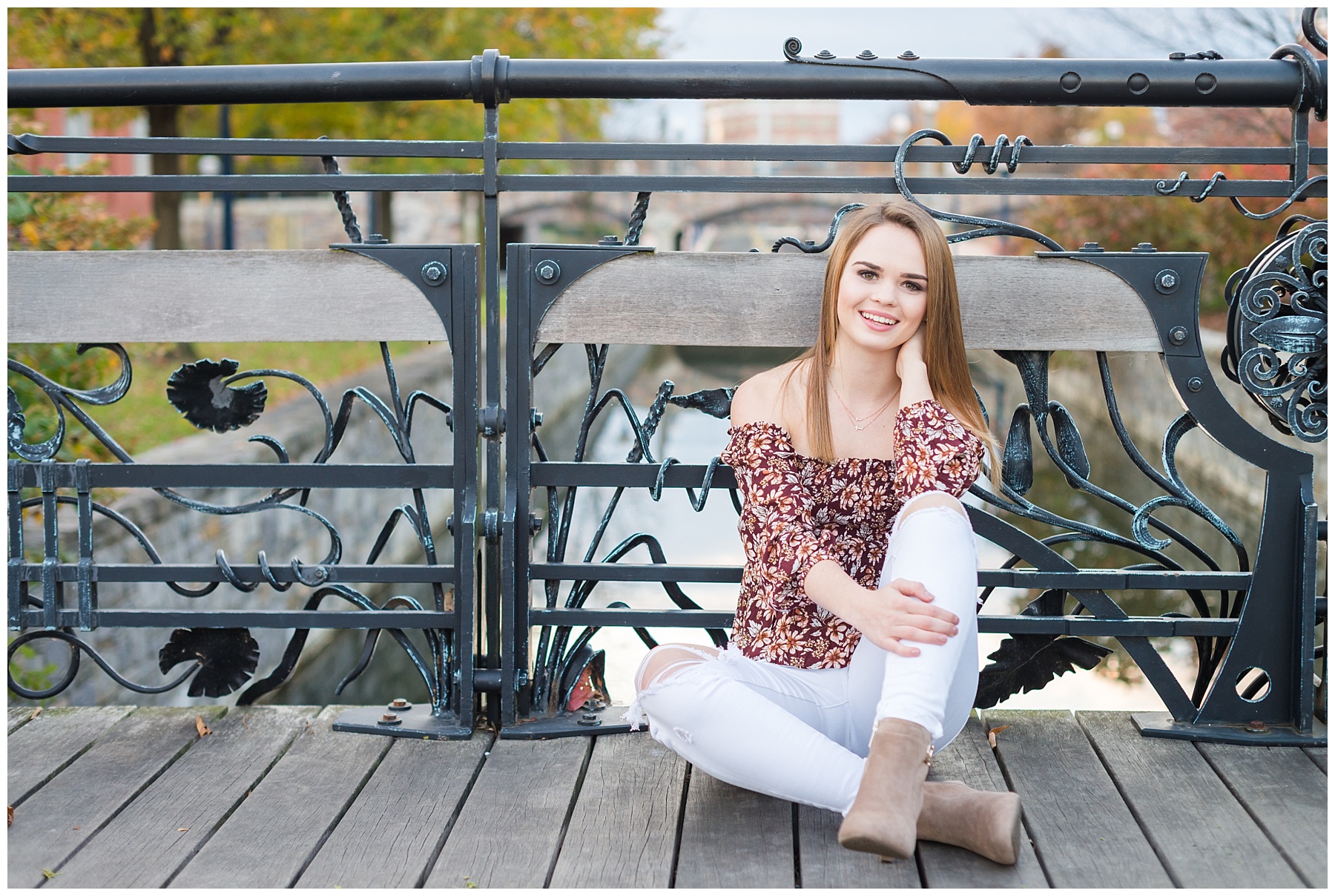 Downtown Frederick MD Senior Pictures