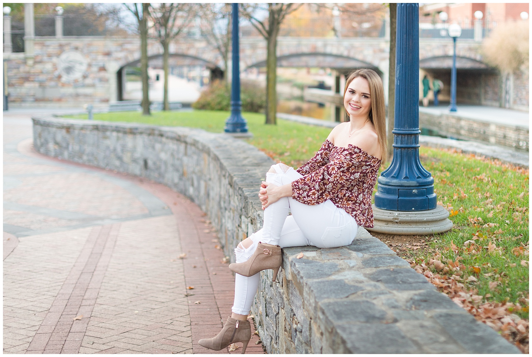 Downtown Frederick MD Senior Pictures