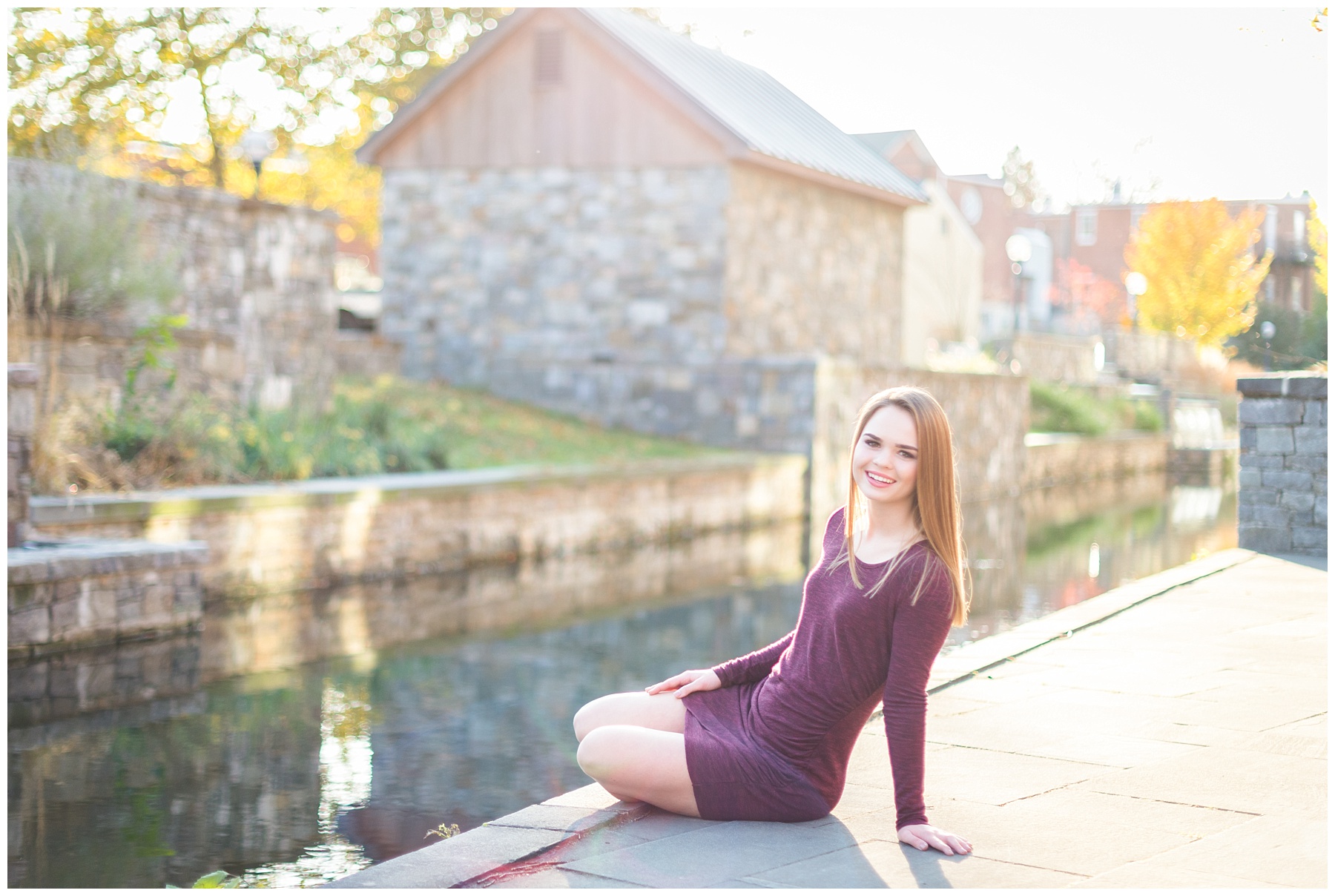 Downtown Frederick MD Senior Pictures