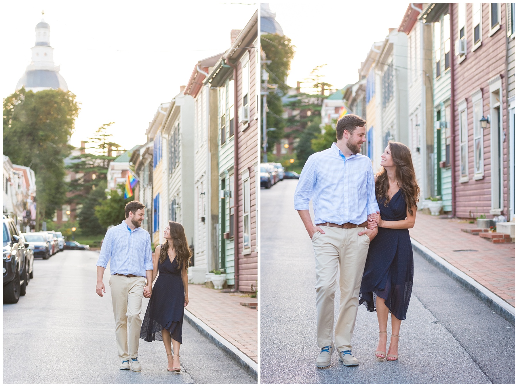 Downtown Annapolis Engagement Photos