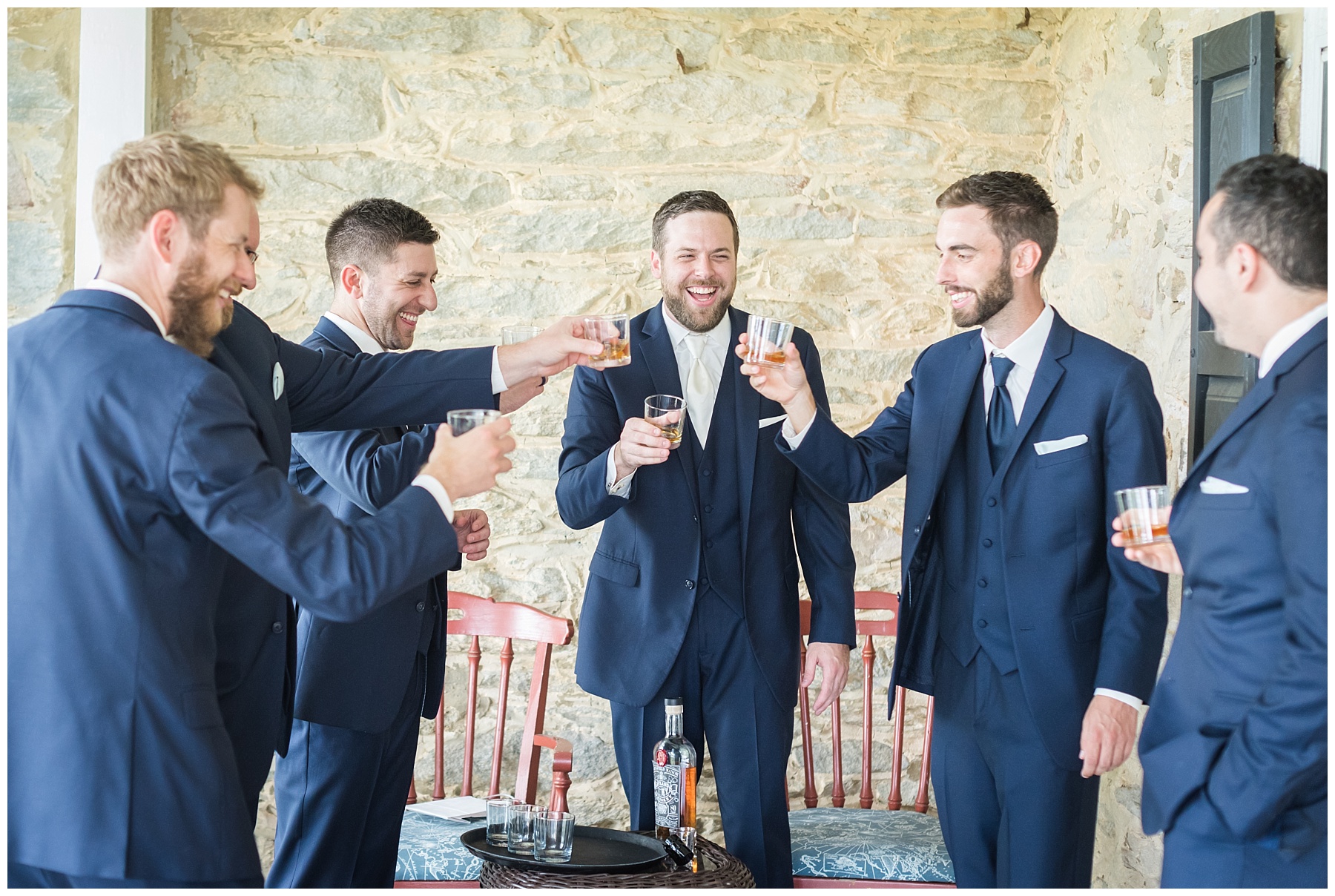 Springfield Manor Wedding groomsmen toasts