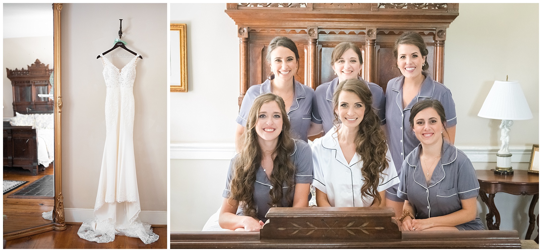 Bridesmaids matching robes