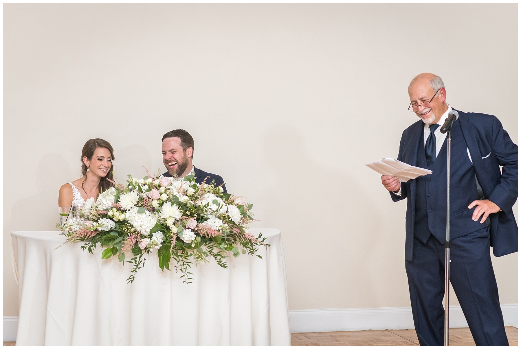 Springfield Manor Wedding reception