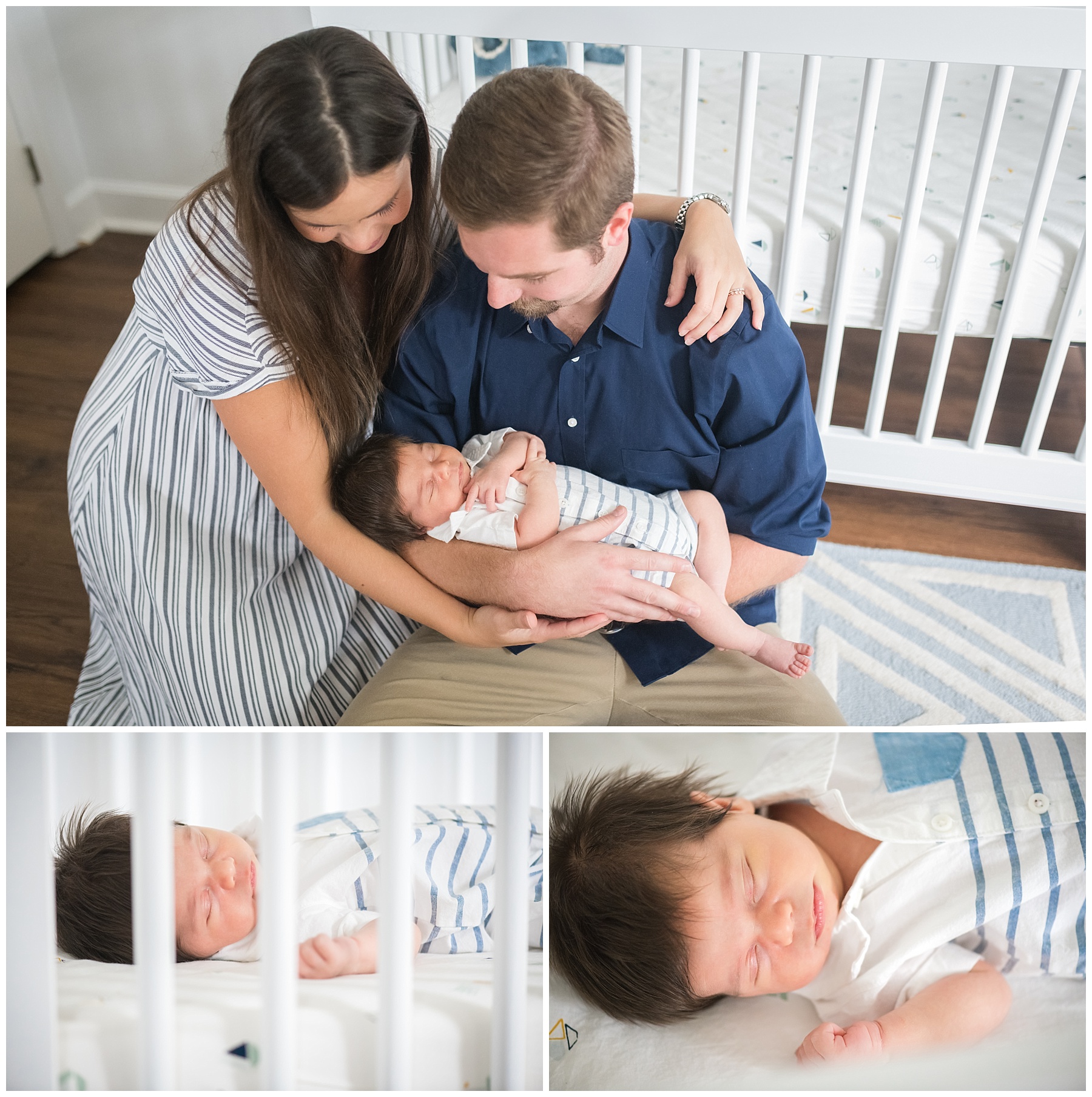 baltimore newborn photography indoor lifestyle shoot