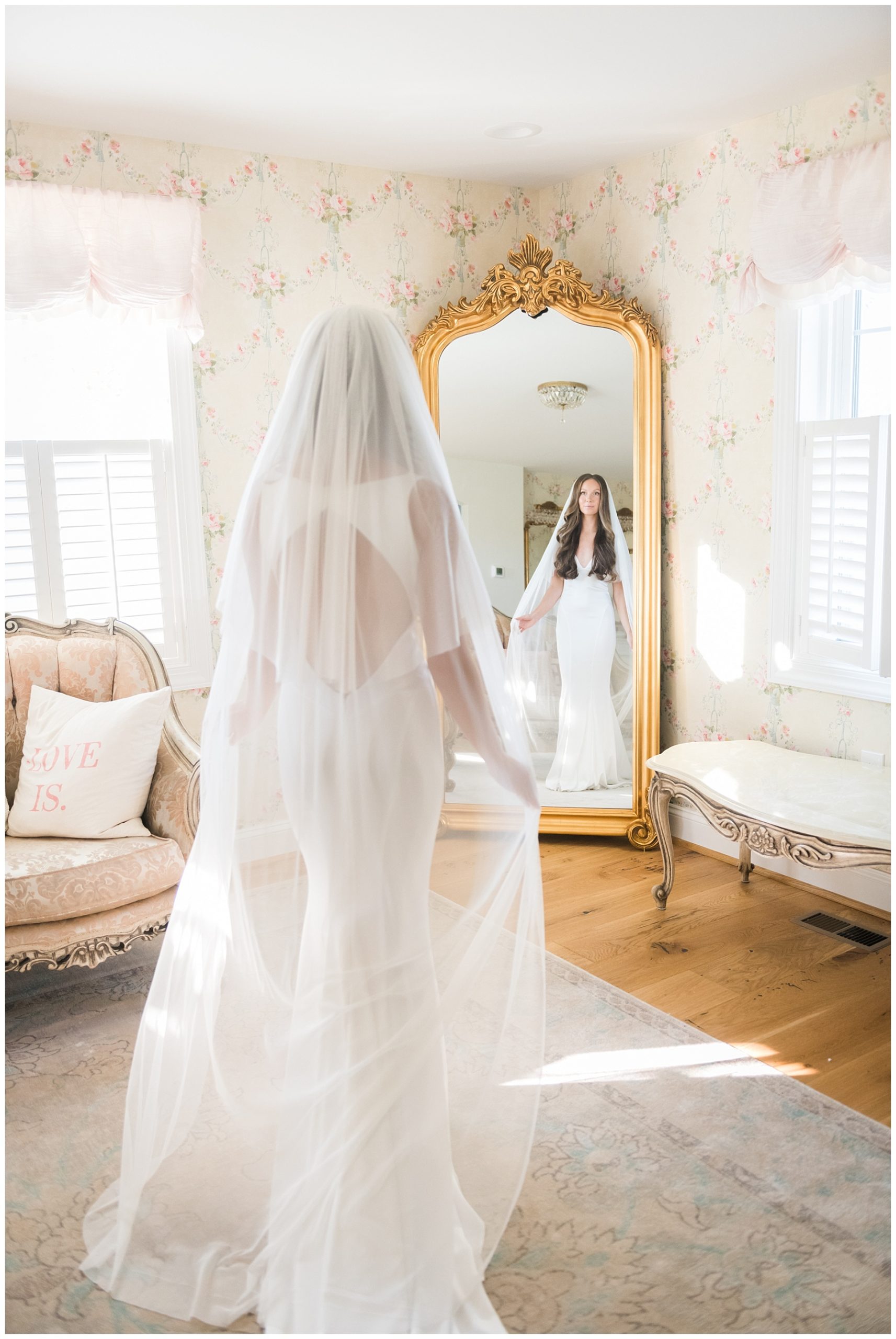 Bluebird Manor Wedding bridal portrait