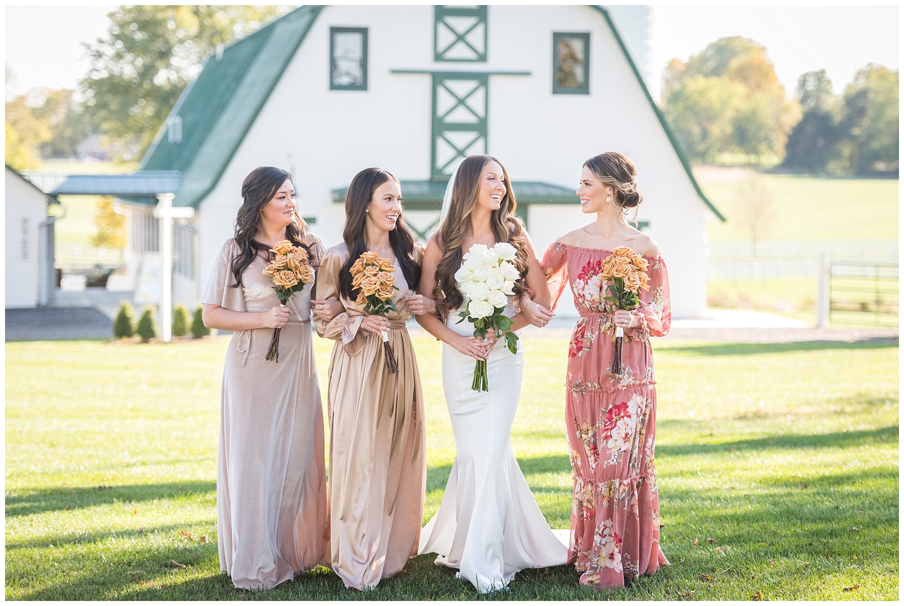 Bluebird Manor Wedding Photos White Barn