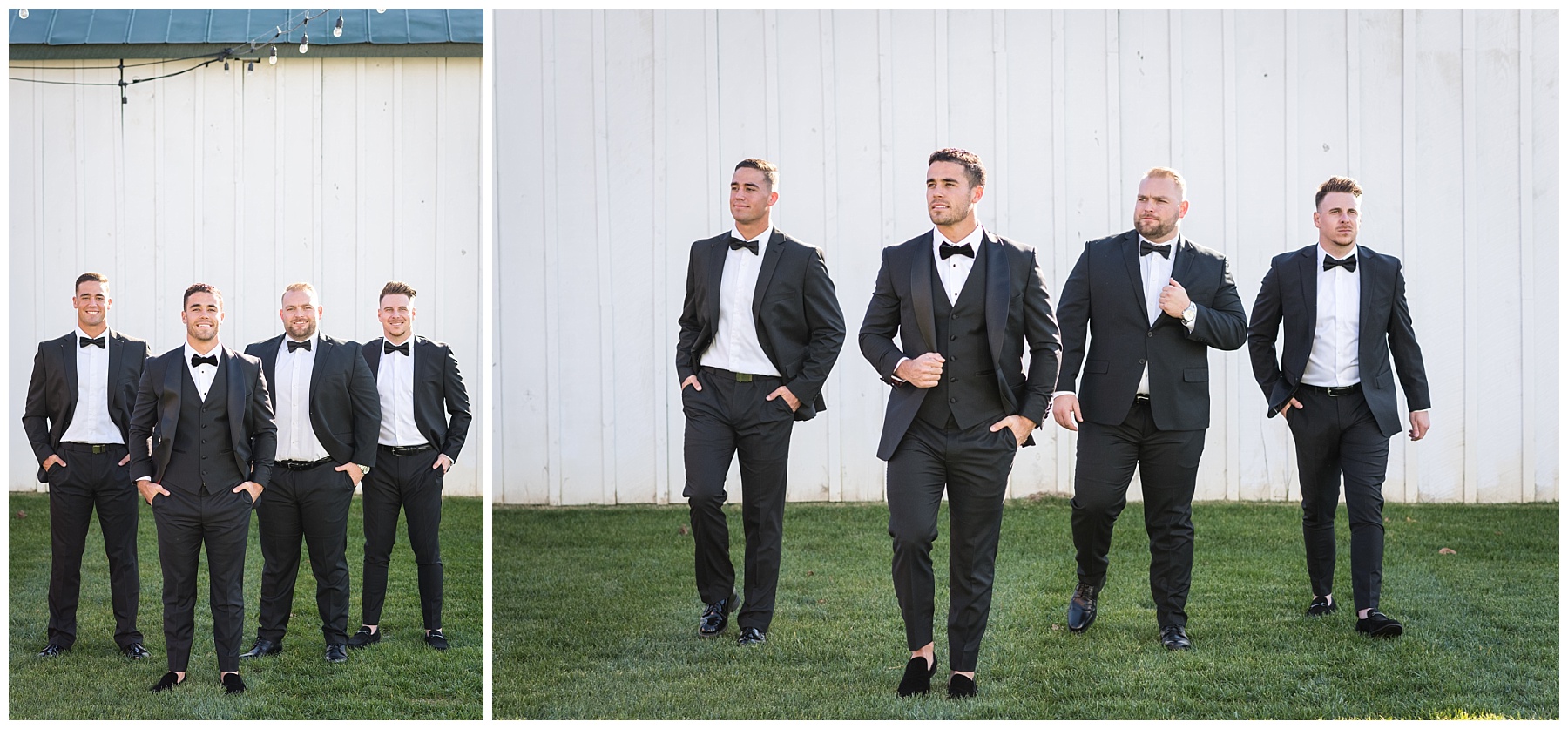 Bluebird Manor groomsmen photos