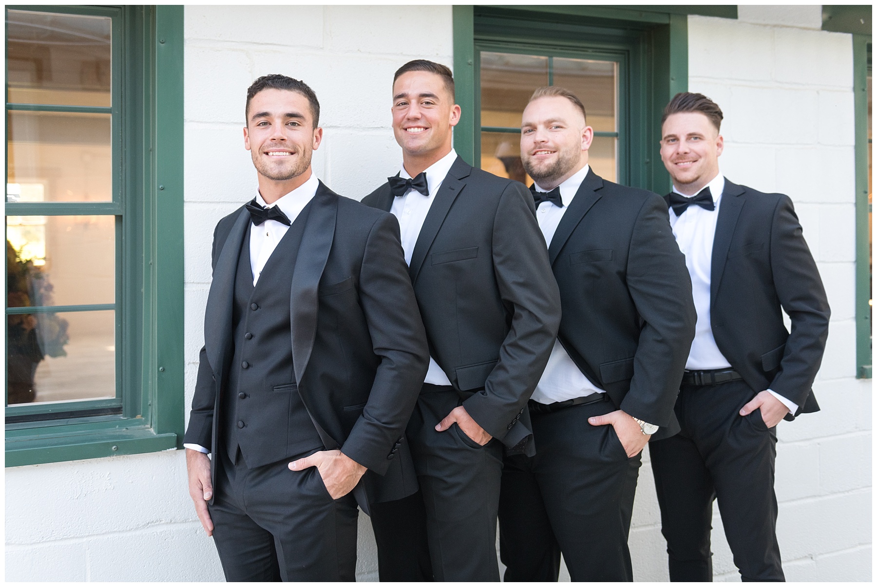 Bluebird Manor groomsmen photos