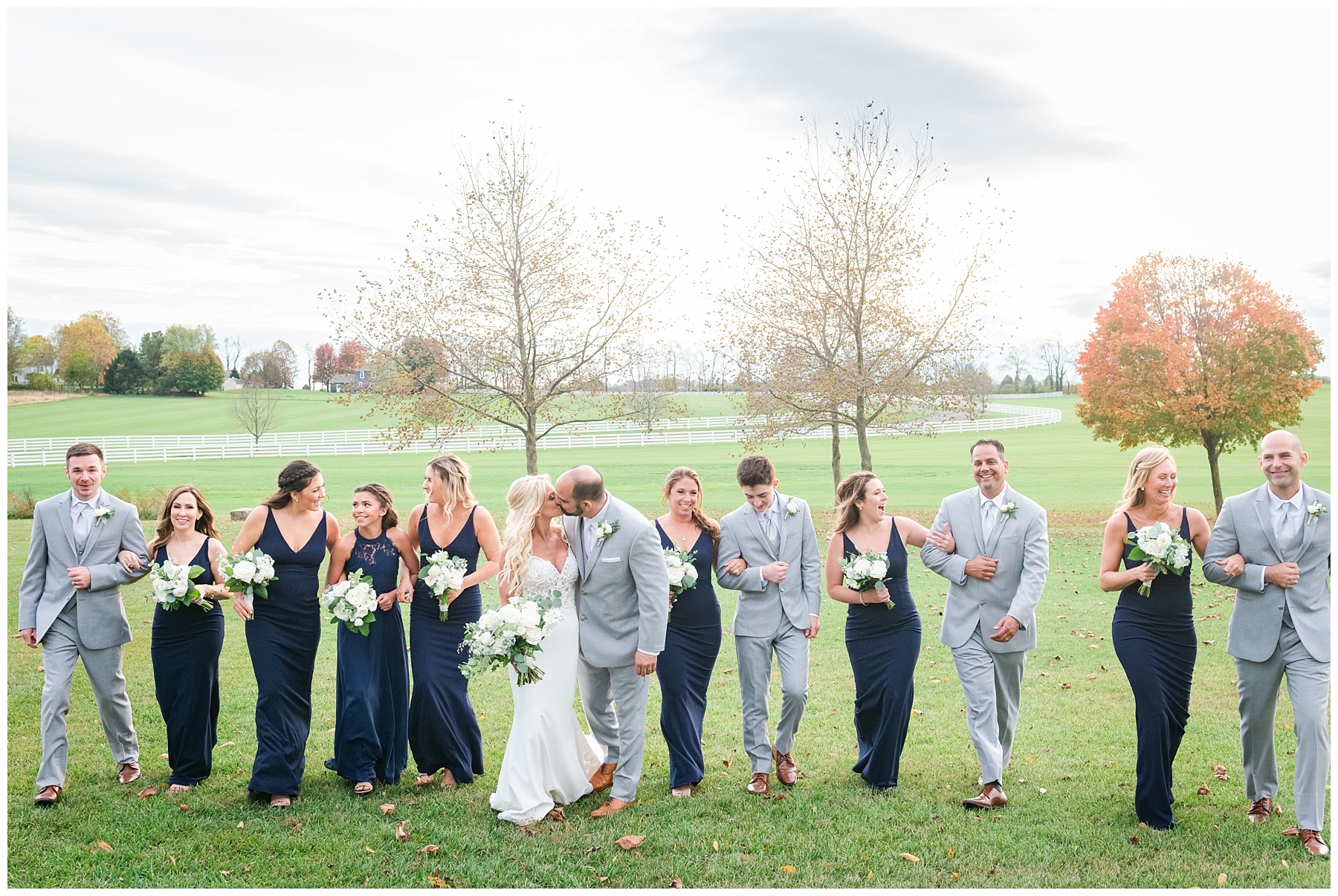 Bluebird Manor bridal party photos