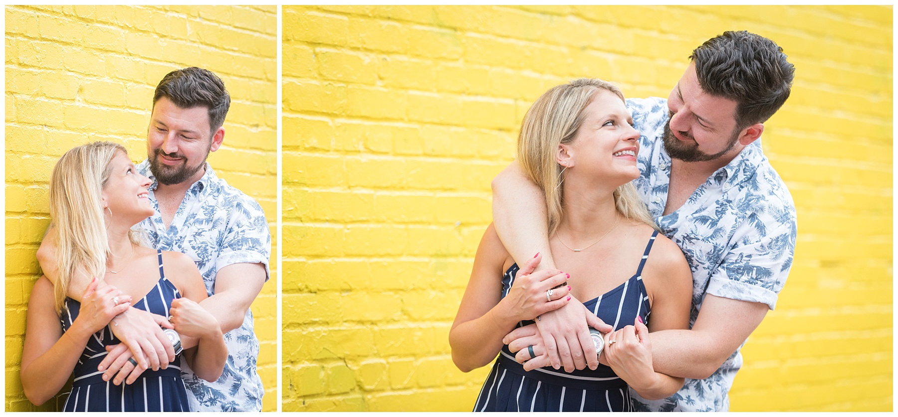 Old Town Alexandria engagement photos