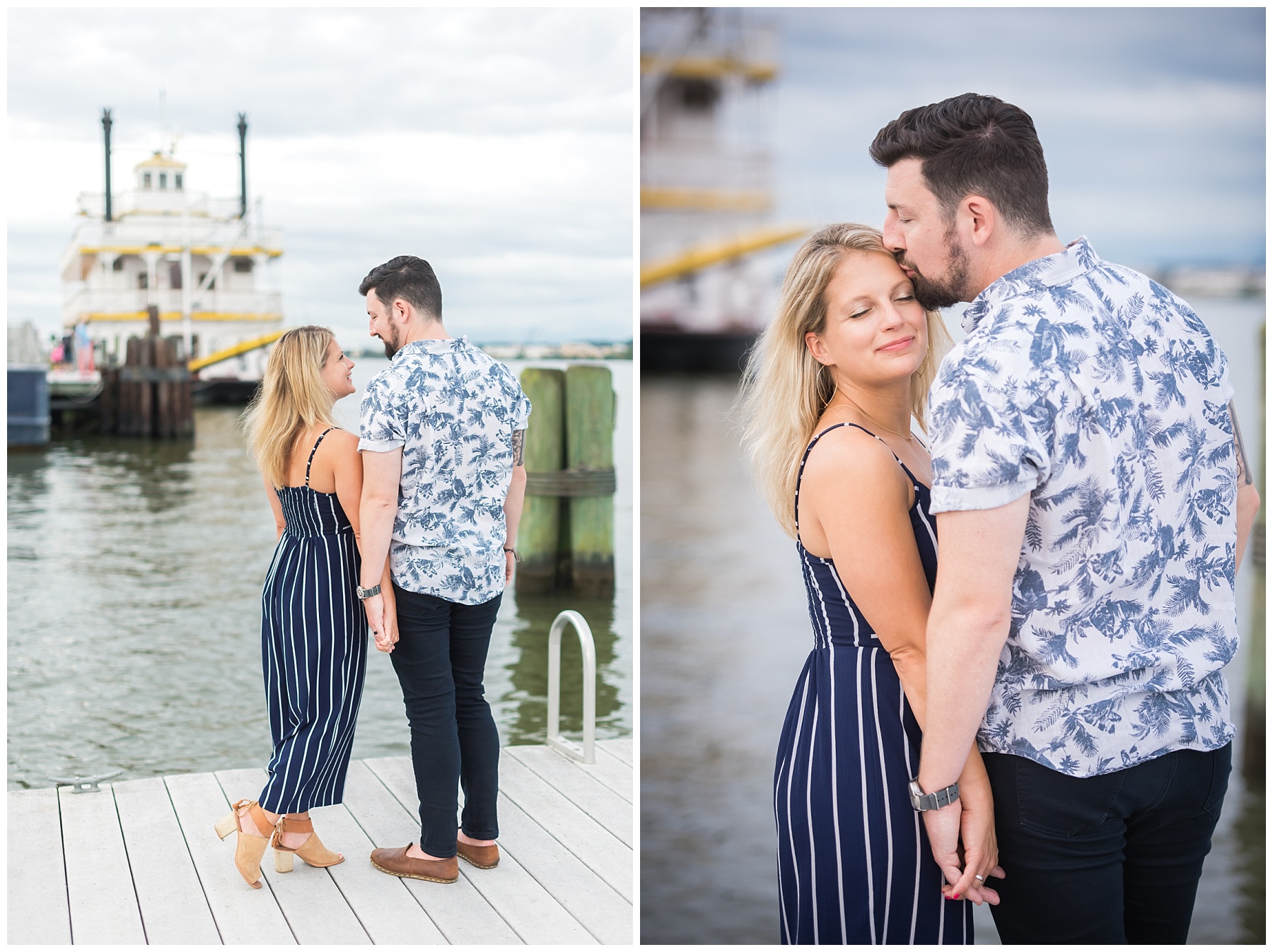 Old Town Alexandria Waterfront Engagement photos