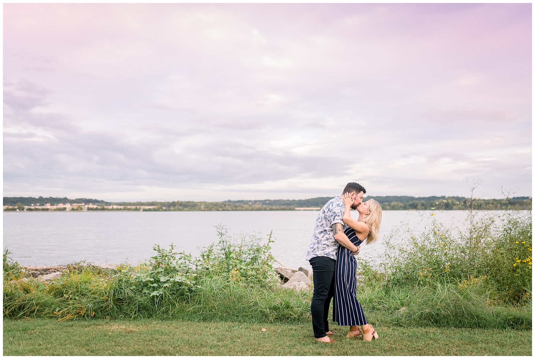 Old Town Alexandria Waterfront Engagement photos