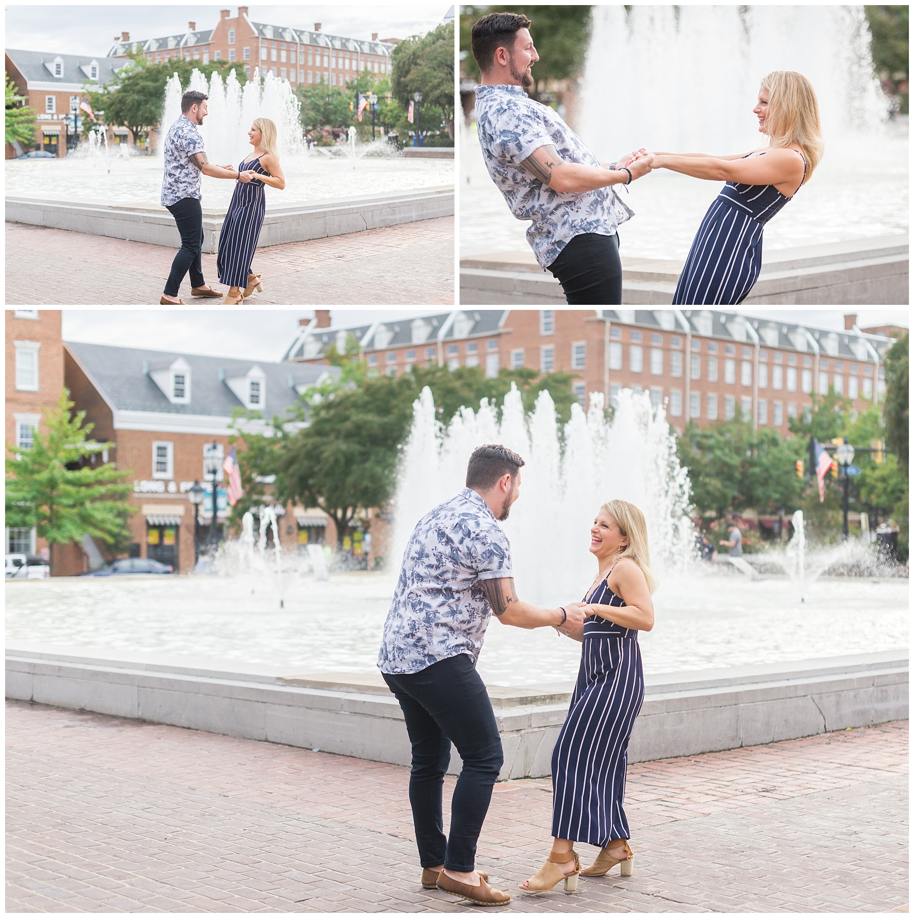 Alexandria City Hall engagement photos