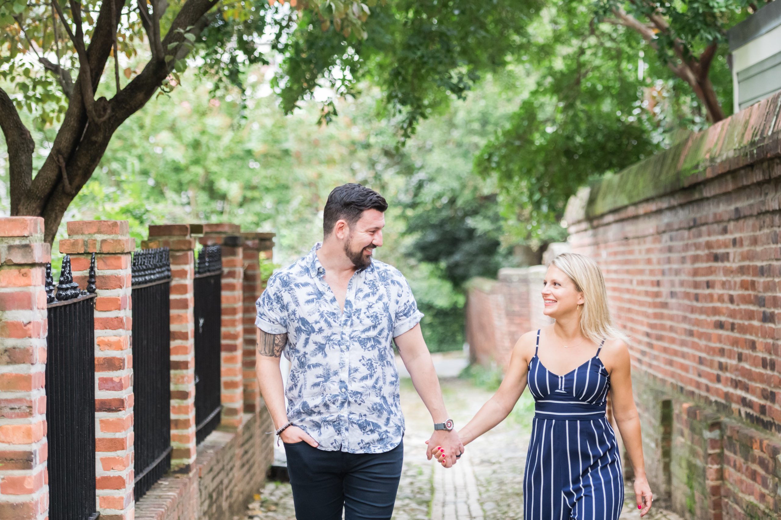 Old Town Alexandria Engagement Photos