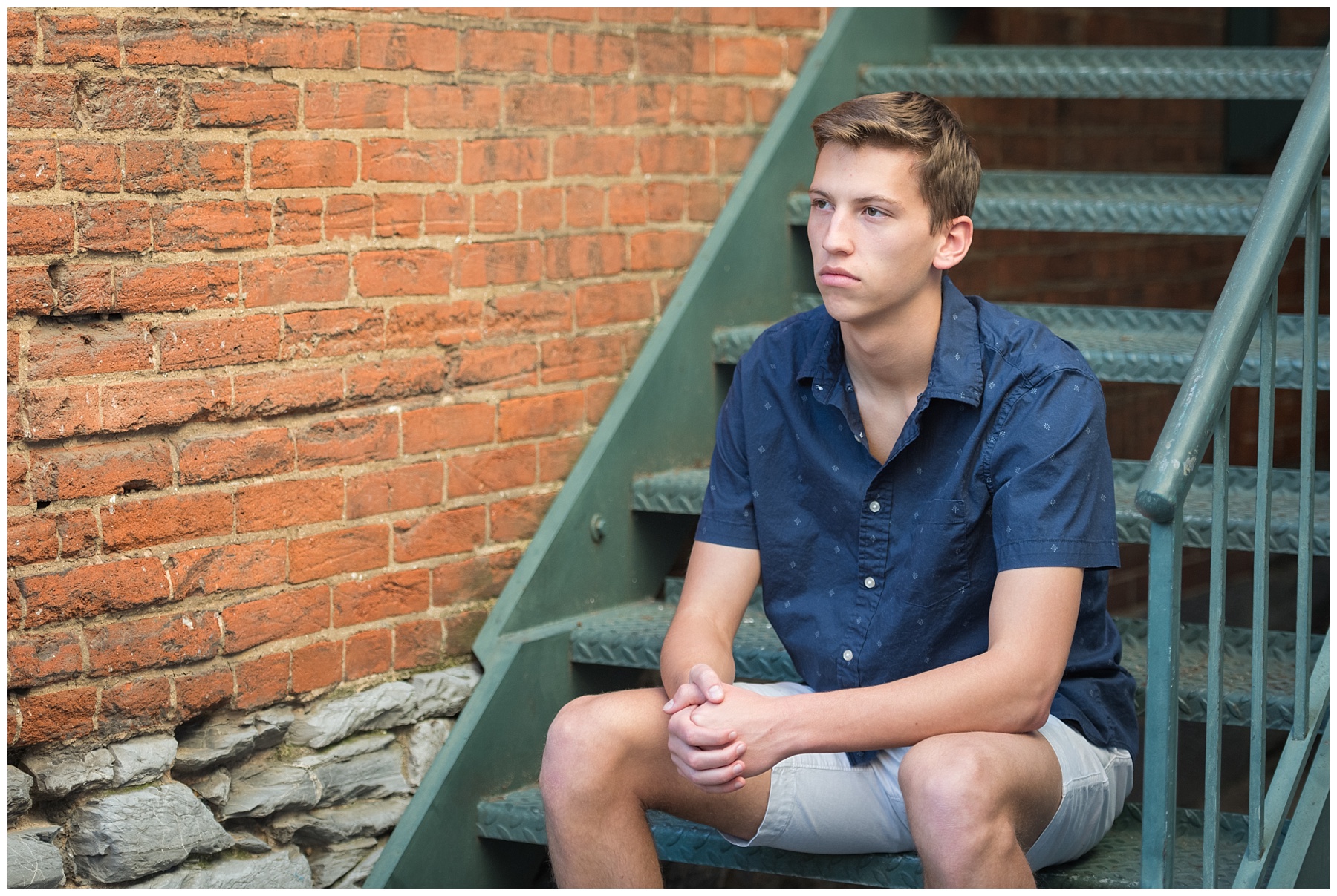 Frederick MD photographer male senior portraits